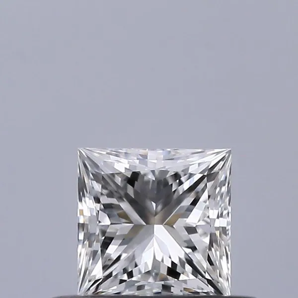 0.37ct PRINCESS F VVS1 Natural diamond
