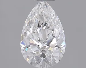 0.51ct PEAR F VS1 Natural diamond