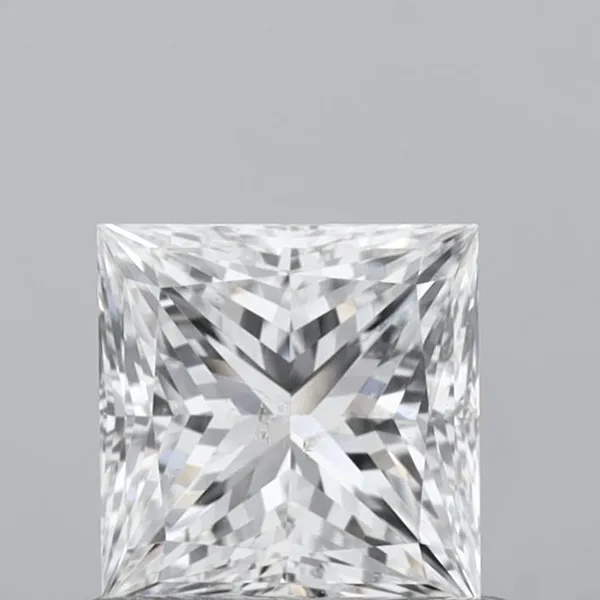 0.8ct PRINCESS E SI2 Natural diamond