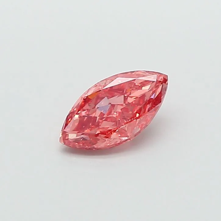1.01ct MARQUISE Fancy Intense Brown Pink VS2 Coloured Lab diamond