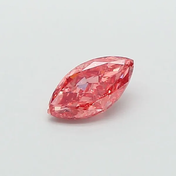 1.01ct MARQUISE Fancy Intense Brown Pink VS2 Coloured Lab diamond
