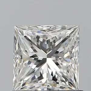 0.91ct PRINCESS H VVS1 Natural diamond
