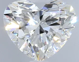 0.9ct HEART E VS2 Natural diamond