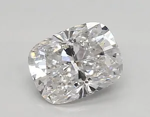 0.66ct CUSHION E VVS2 Lab diamond