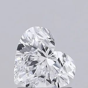1.01ct HEART D VVS1 Lab diamond