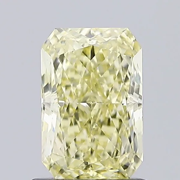 1.01ct RADIANT Fancy Yellow VVS2 Coloured Lab diamond
