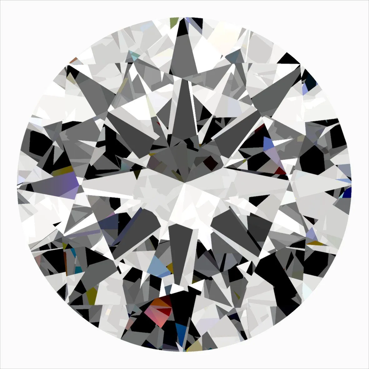 0.30ct ROUND H VS2 Natural diamond