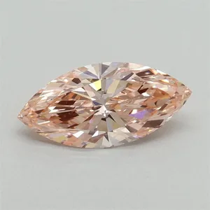 0.76ct MARQUISE Fancy Intense Pink VS1 Coloured Lab diamond