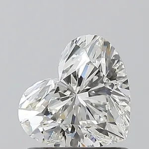 0.9ct HEART H VVS2 Natural diamond