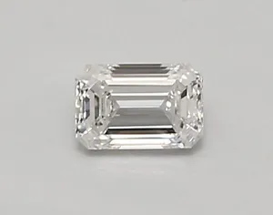 0.47ct EMERALD D VVS2 Lab diamond