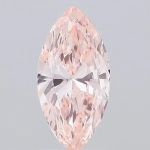 1.5ct MARQUISE Fancy Intense Pink VVS2 Coloured Lab diamond
