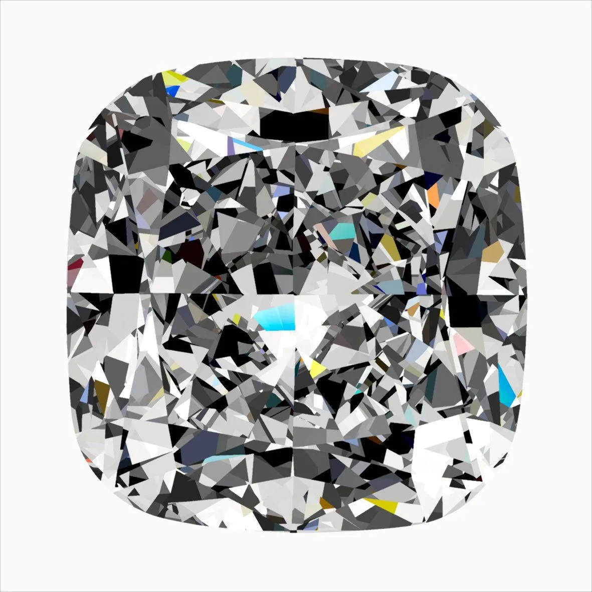 0.35ct CUSHION D IF Natural diamond