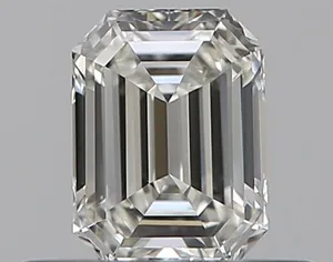 0.33ct EMERALD H VVS1 Natural diamond