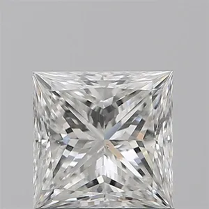1ct PRINCESS F SI2 Natural diamond