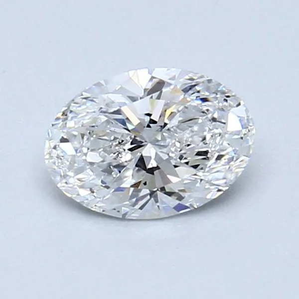 0.67ct OVAL D SI1 Natural diamond