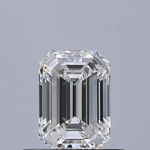 0.53ct EMERALD F VVS1 Natural diamond