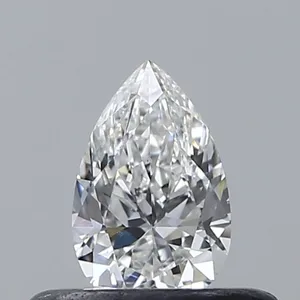 0.31ct PEAR F VS2 Natural diamond