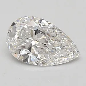 0.87ct PEAR D VVS1 Lab diamond