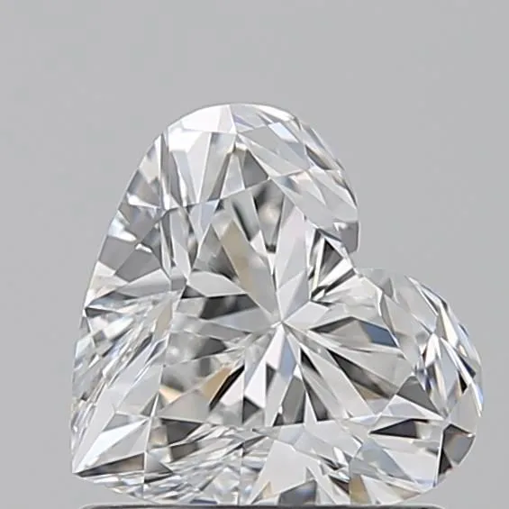 1.01ct HEART F VVS1 Natural diamond