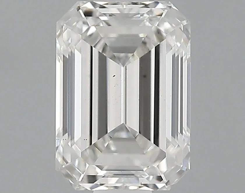 0.72ct EMERALD F VS2 Lab Grown diamond
