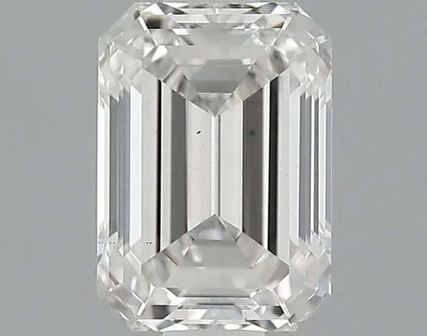 0.72ct EMERALD F VS2 Lab diamond