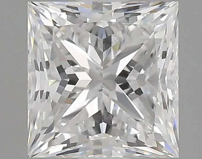 0.90ct PRINCESS E VS2 Natural diamond