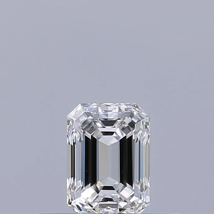 0.30ct EMERALD D VVS2 Natural diamond