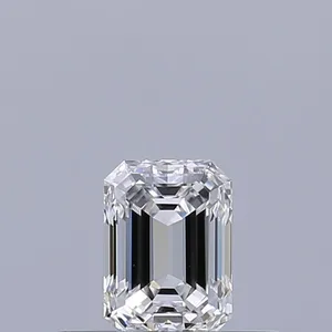 0.3ct EMERALD D VVS2 Natural diamond