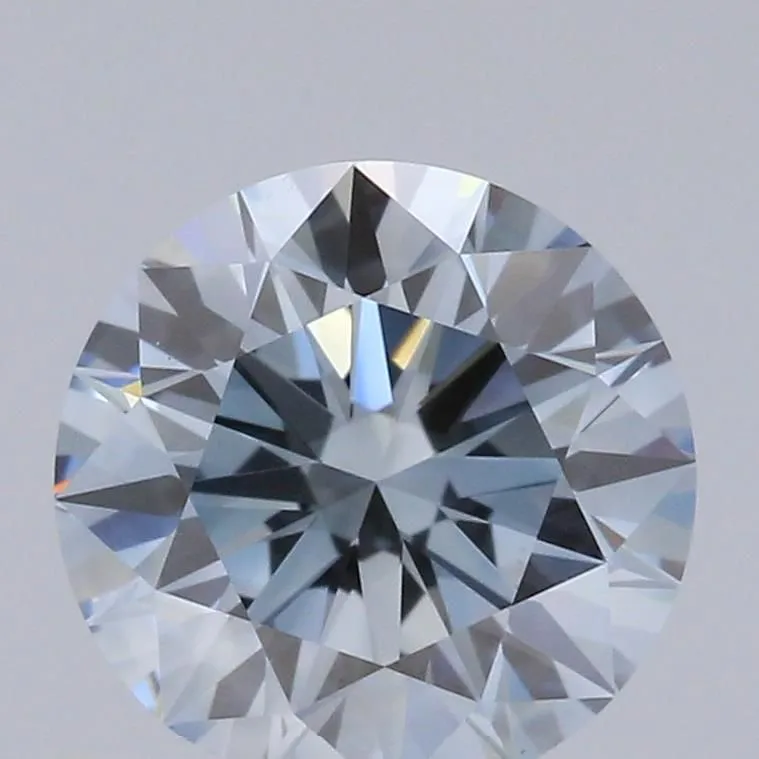0.90ct ROUND Fancy Blue VS1 Coloured Lab diamond