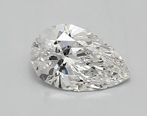 0.88ct PEAR D VVS2 Lab diamond