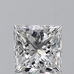 1.51ct PRINCESS E SI1 Natural diamond