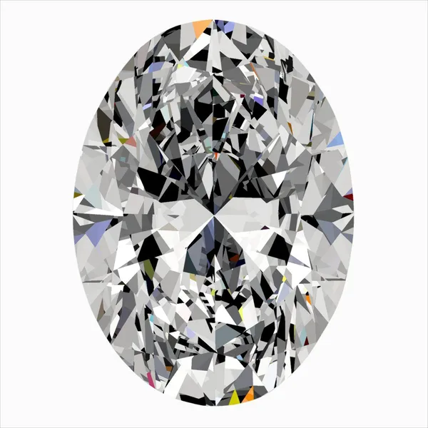 0.32ct OVAL F VVS1 Natural diamond