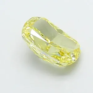 1.09ct CUSHION Fancy Intense Yellow VVS1 Coloured Lab diamond