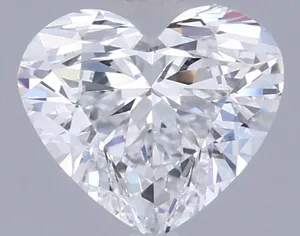 1.04ct HEART D VVS1 Lab diamond