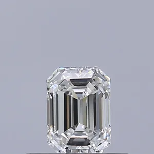 0.36ct EMERALD F VVS1 Natural diamond