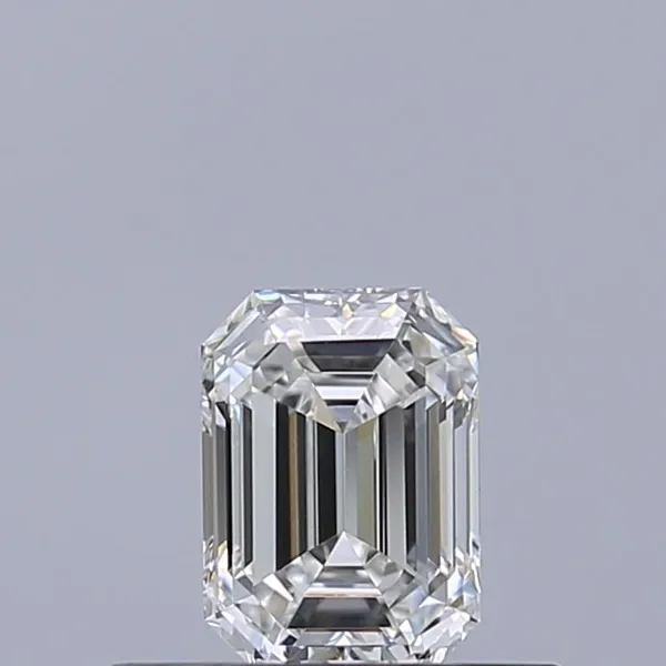 0.36ct EMERALD F VVS1 Natural diamond