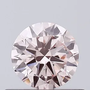0.35ct ROUND Fancy Intense Pink VVS2 Coloured Lab diamond