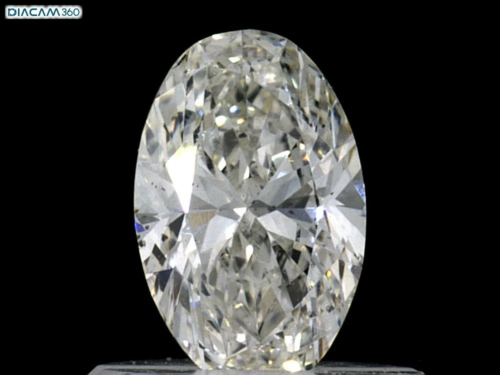 0.50ct OVAL H SI1 Natural diamond