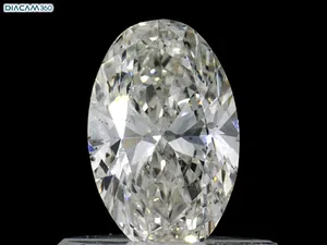 0.5ct OVAL H SI1 Natural diamond