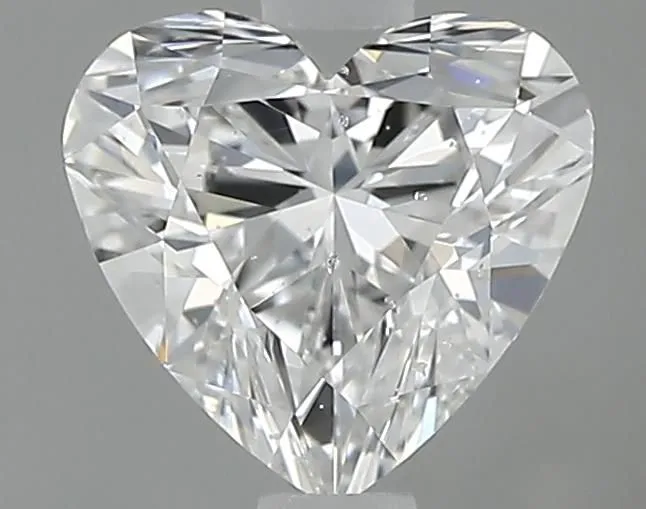 0.60ct HEART D SI2 Natural diamond