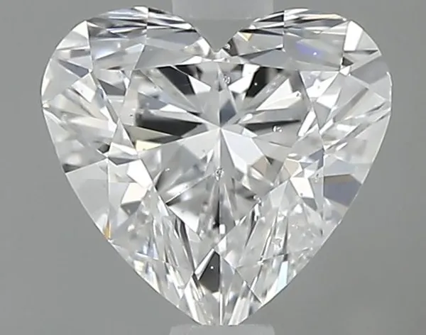 0.6ct HEART D SI2 Natural diamond