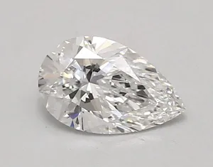 0.86ct PEAR D VVS1 Lab diamond