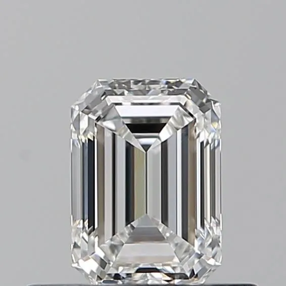 0.50ct EMERALD F VVS2 Natural diamond