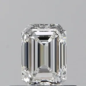 0.5ct EMERALD F VVS2 Natural diamond