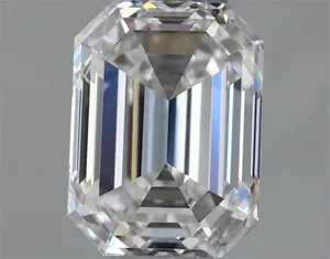 0.37ct EMERALD D VVS1 Natural diamond