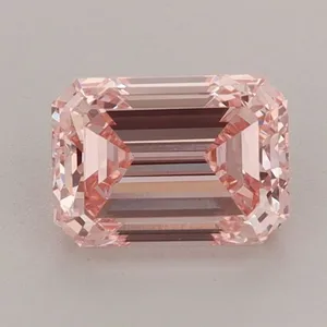 1.27ct EMERALD Fancy Vivid Pink VS1 Coloured Lab diamond