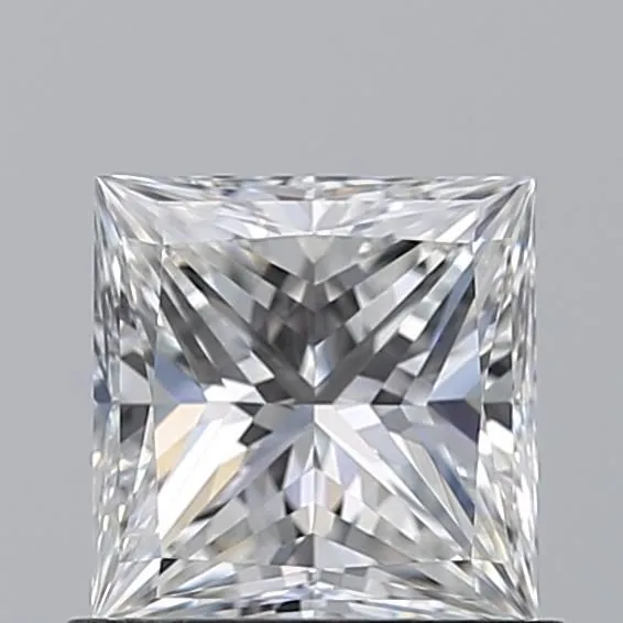 0.8ct PRINCESS F VVS2 Natural diamond