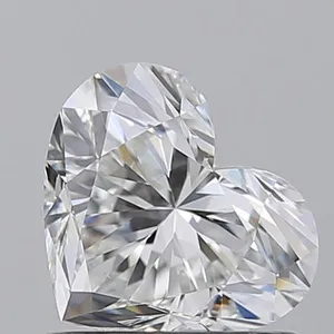0.9ct HEART F VS1 Natural diamond