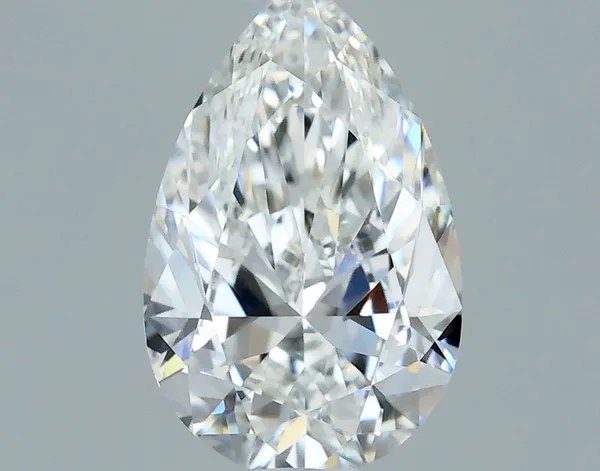 0.5ct PEAR F VVS2 Natural diamond