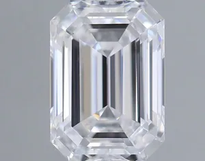 0.52ct EMERALD D IF Lab diamond